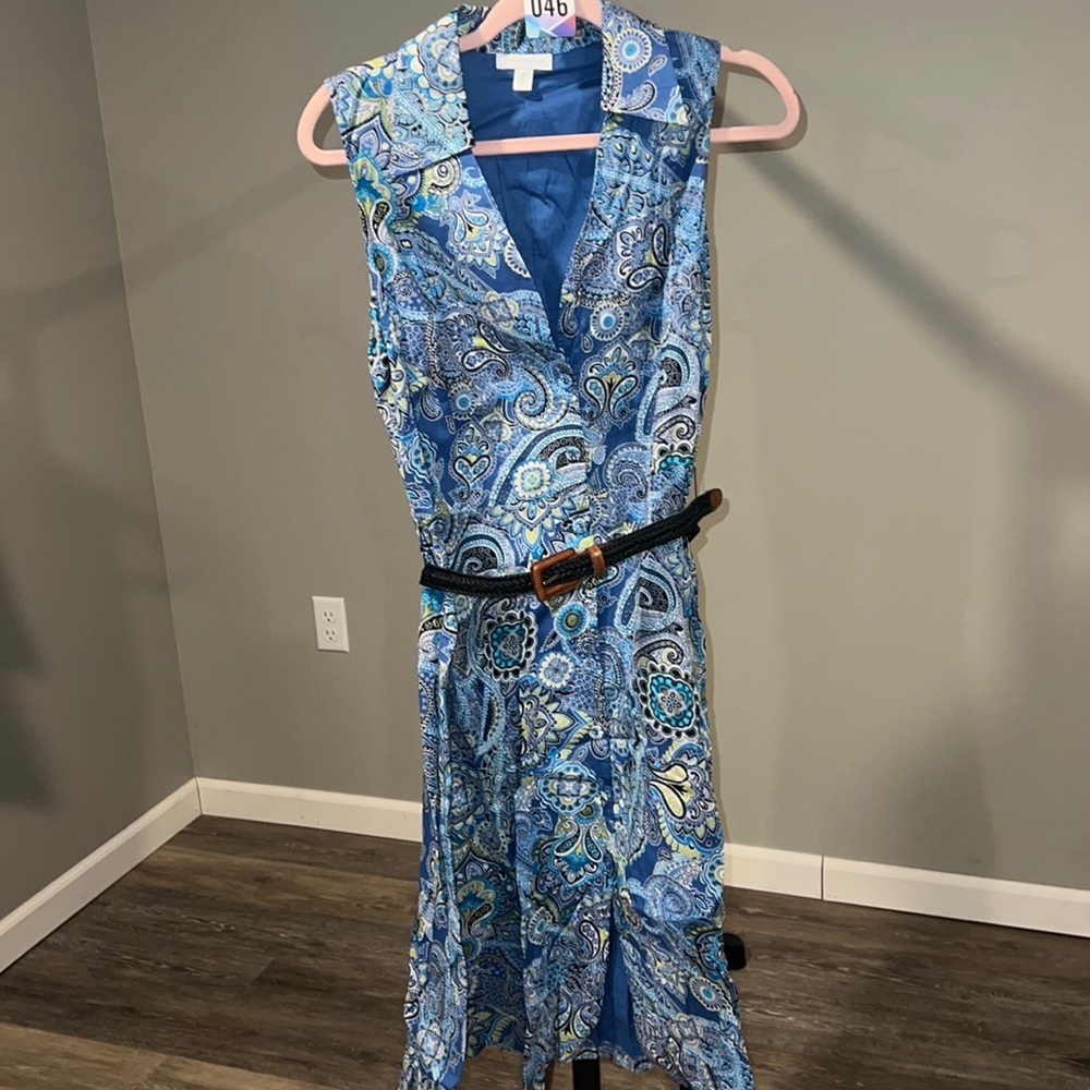 046 charter club fully lined women’s dress